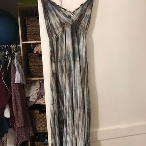 Retro Tie-dye Dress